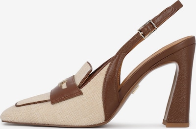 Basutės iš Kazar, spalva – dramblio kaulo / ruda, Prekių apžvalga