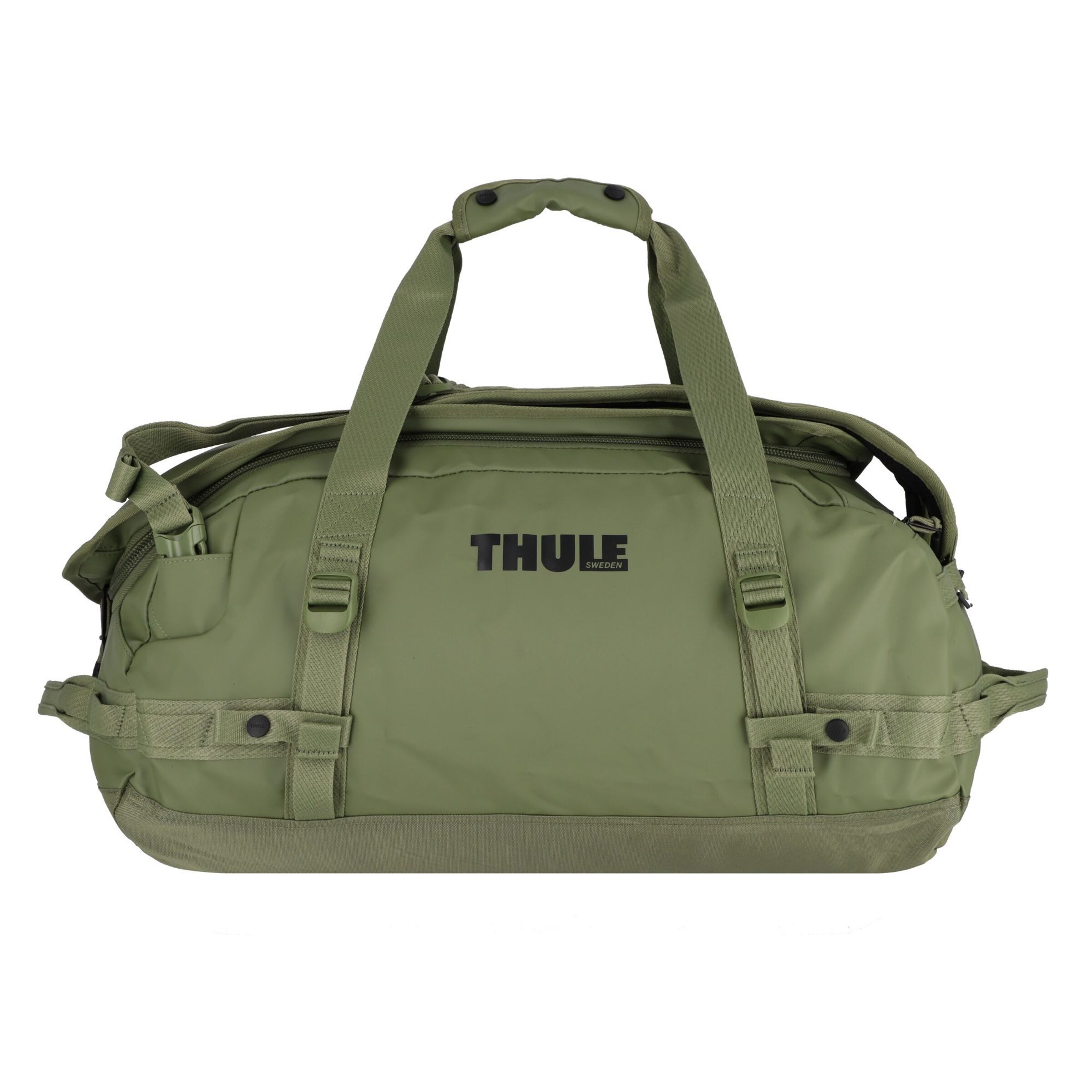 Borsa weekend 'Chasm' di Thule in verde: frontale