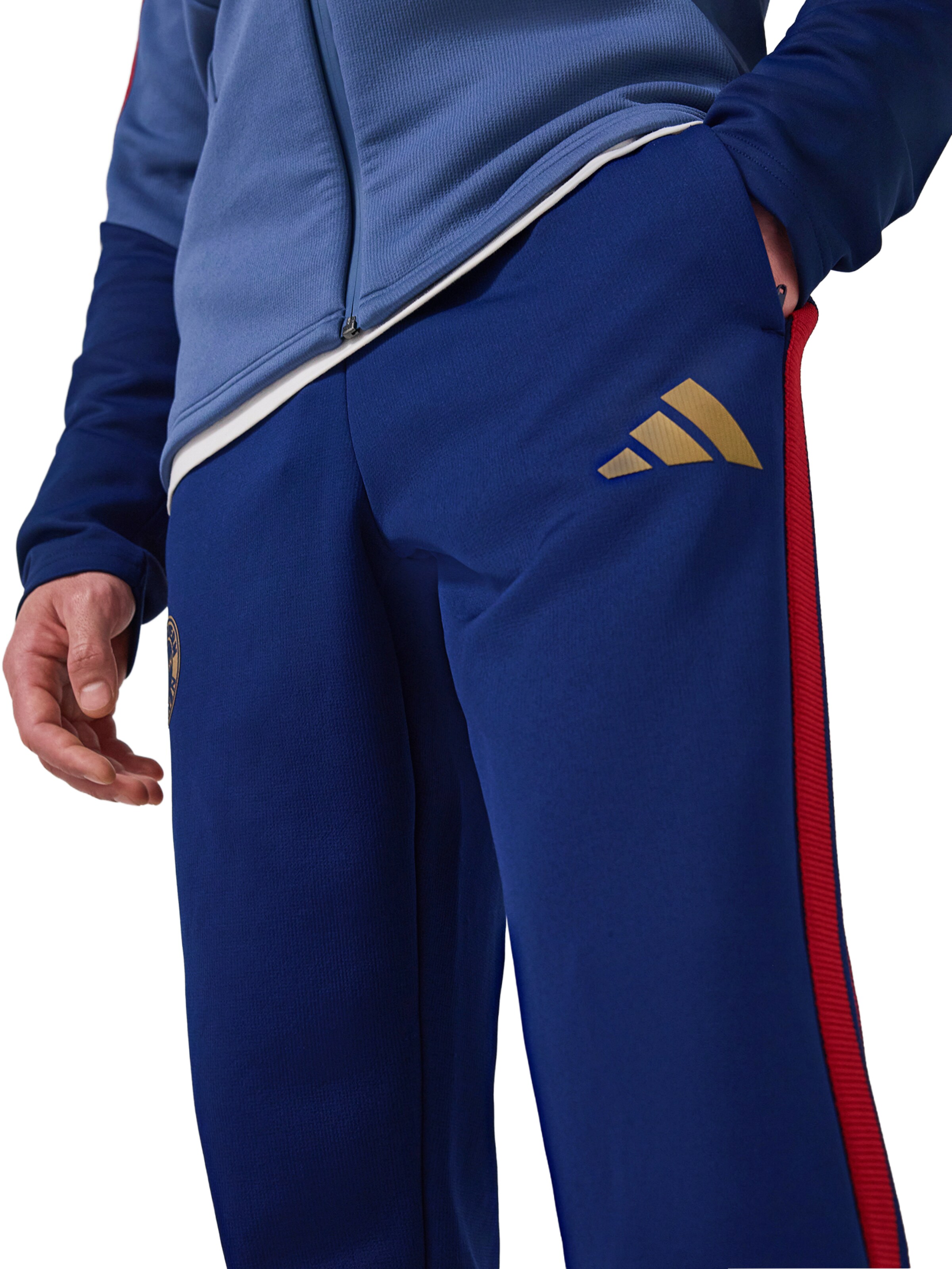 ADIDAS PERFORMANCE Regular Workout Pants in Blue