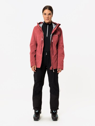 VAUDE Outdoorjacke 'Monviso' in Rot