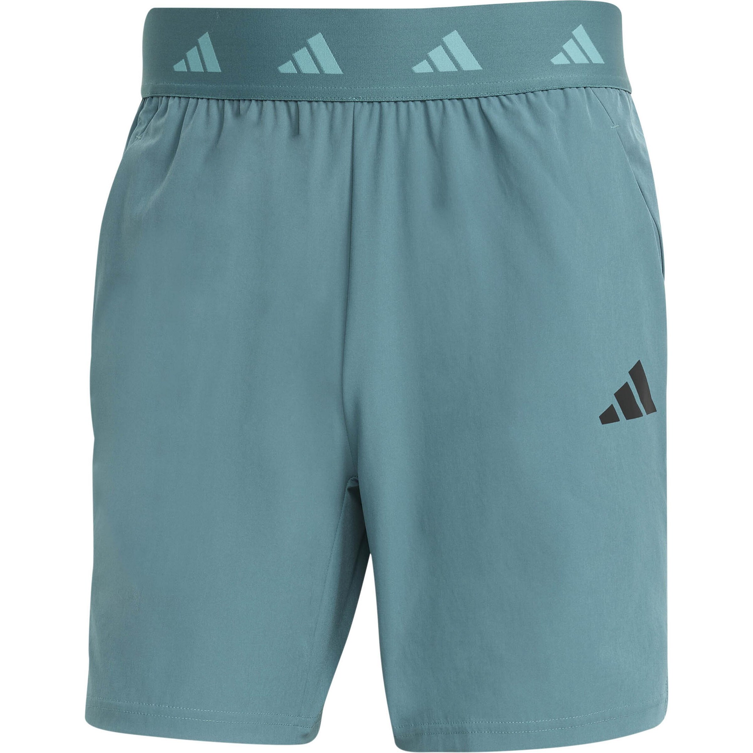 ADIDAS PERFORMANCE Workout Pants 'Gym+' in Green: front