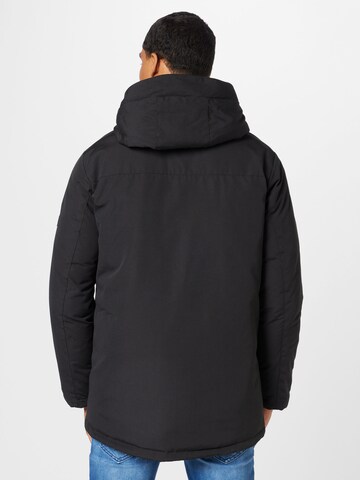 JACK & JONES Between-seasons parka 'Bach' in Black