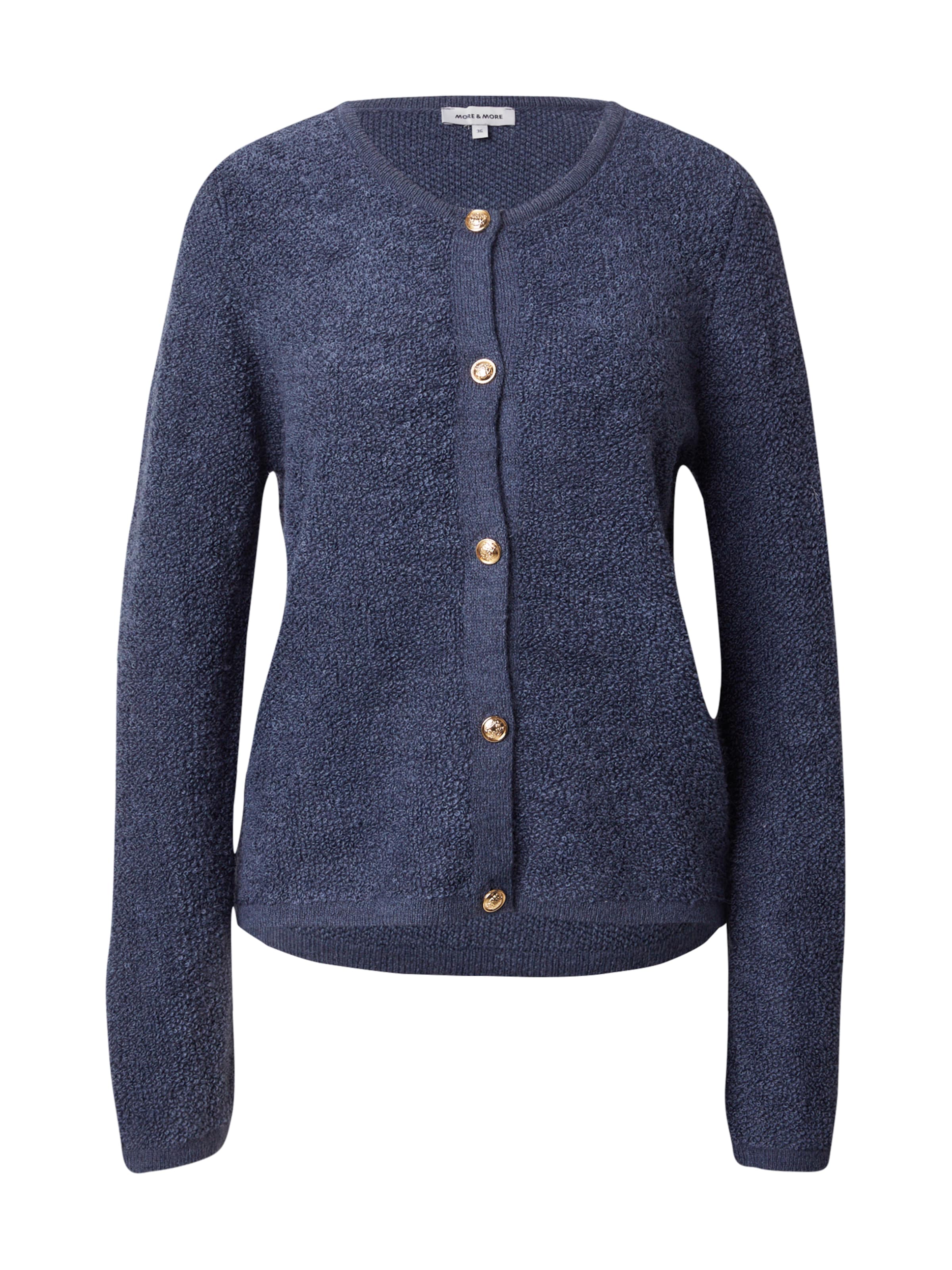 MORE & MORE Kardigán - Modrá: predná strana