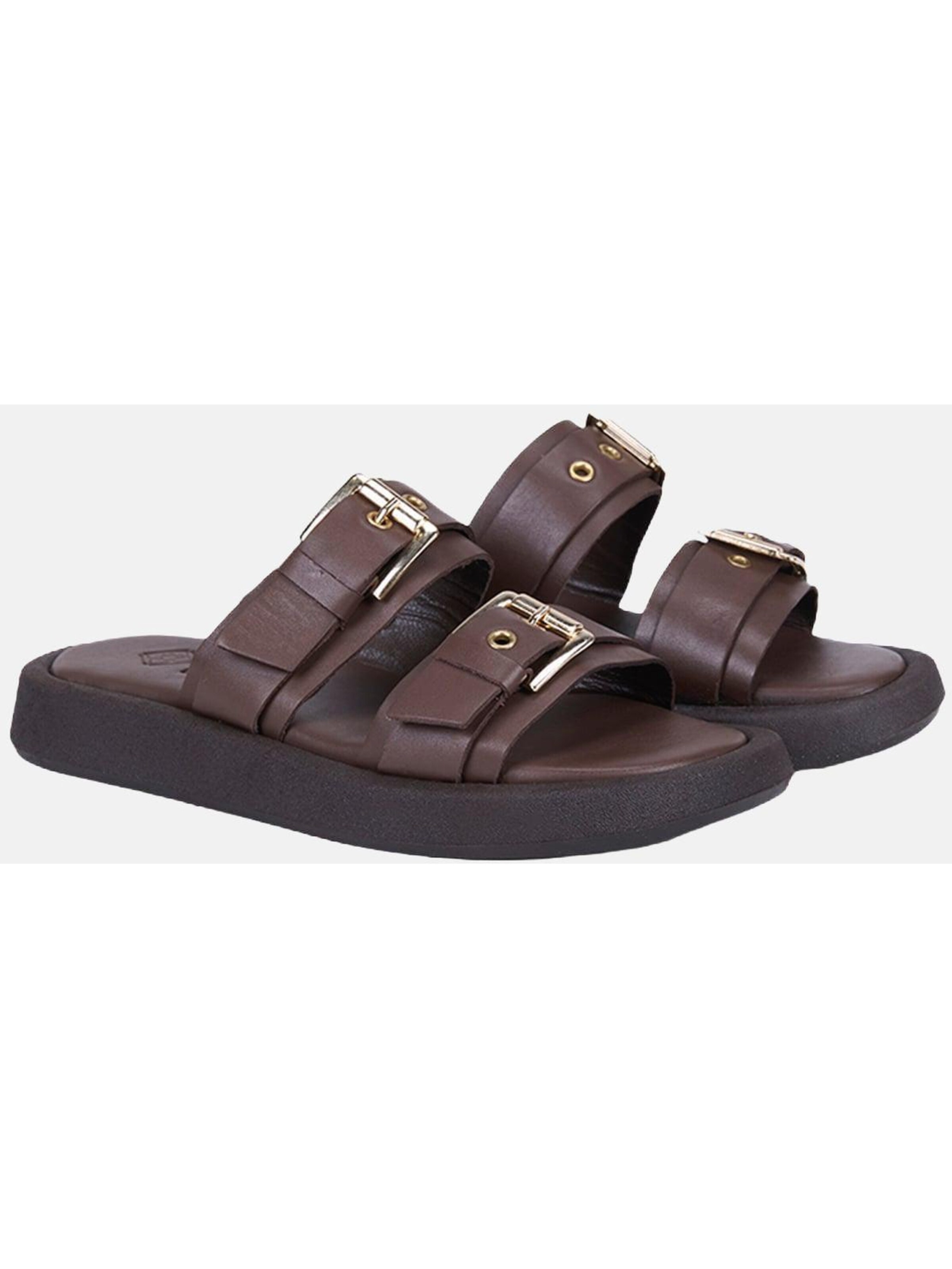 Desa Slippers in Brown