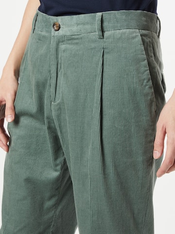 SCOTCH & SODA Úzky strih Plisované nohavice 'Blake' - Zelená