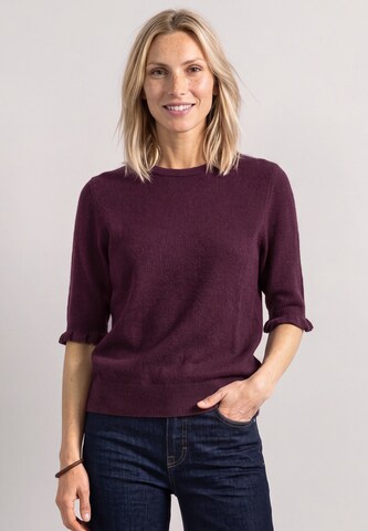 STREET ONE Pullover in Lila: Vorderseite