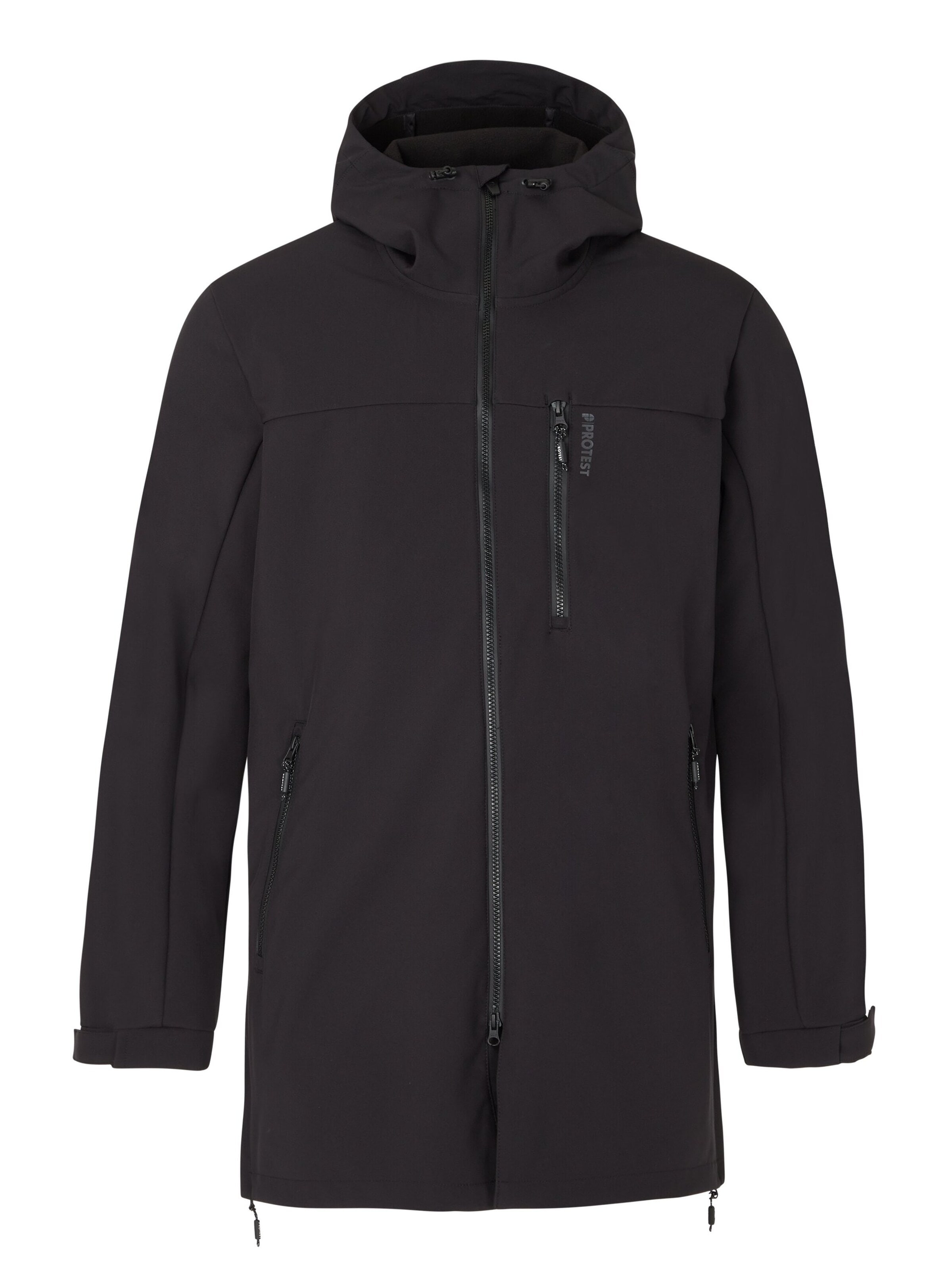 PROTEST Winter Jacket 'PRTWOODARD' in Black: front