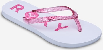 ROXY Sandale 'Viva Sparkle' in Weiß: Vorderseite