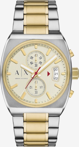 ARMANI EXCHANGE Uhr in Gold: Vorderseite