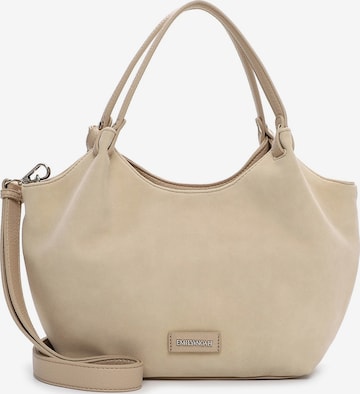 Emily & Noah Shopper 'Jeanna ' in Beige: Vorderseite