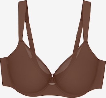 TRIUMPH Minimizer 'True Shape Sensation T' in Brown: front