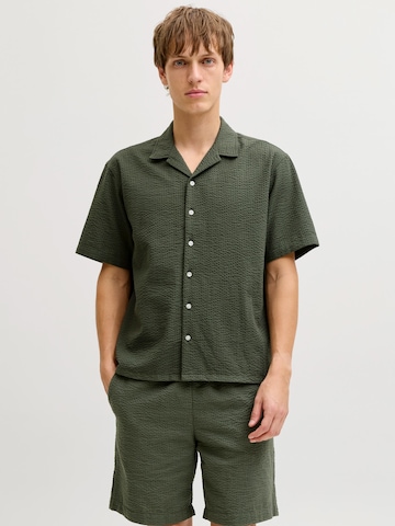 Survêtement 'JREBHAVEN' JJ Rebel en vert : devant