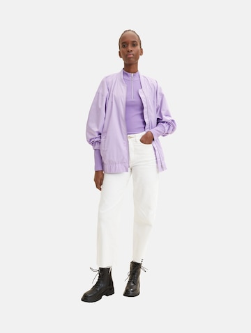 Veste mi-saison TOM TAILOR DENIM en violet