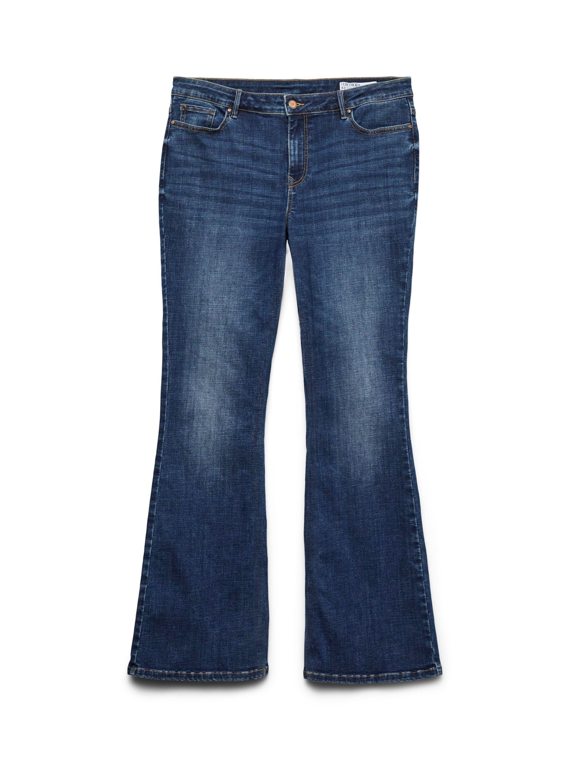 Flared Jeans 'FLASH' di Vero Moda Curve in blu: frontale