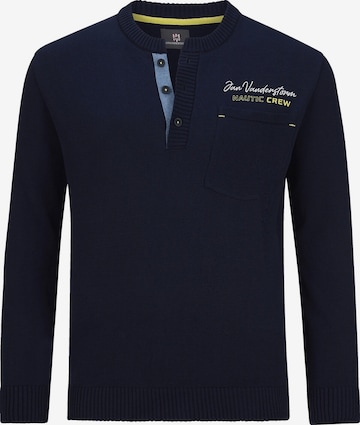 Jan Vanderstorm Sweater ' Elger ' in Blue: front