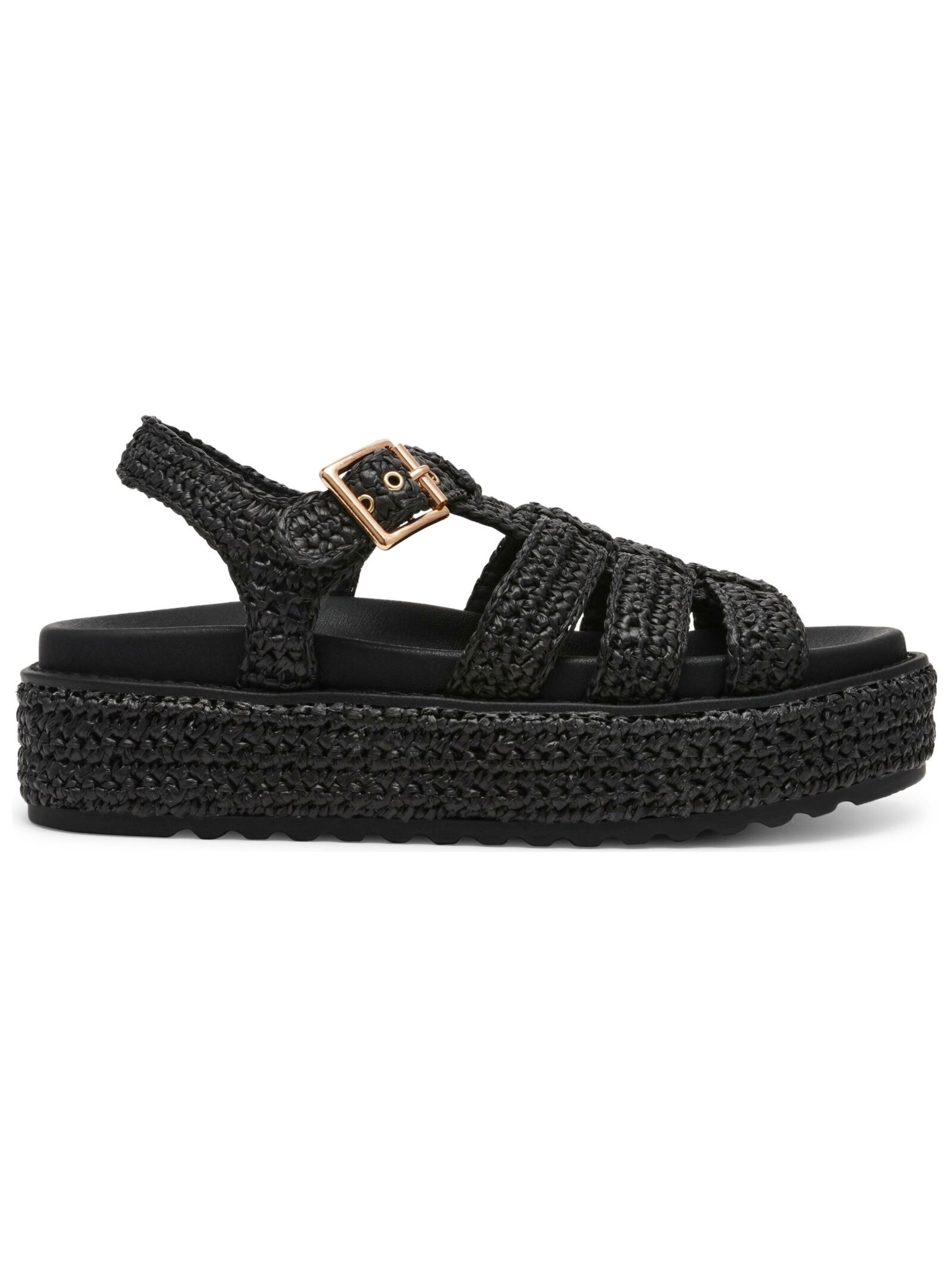 STEVE MADDEN Sandale in Schwarz