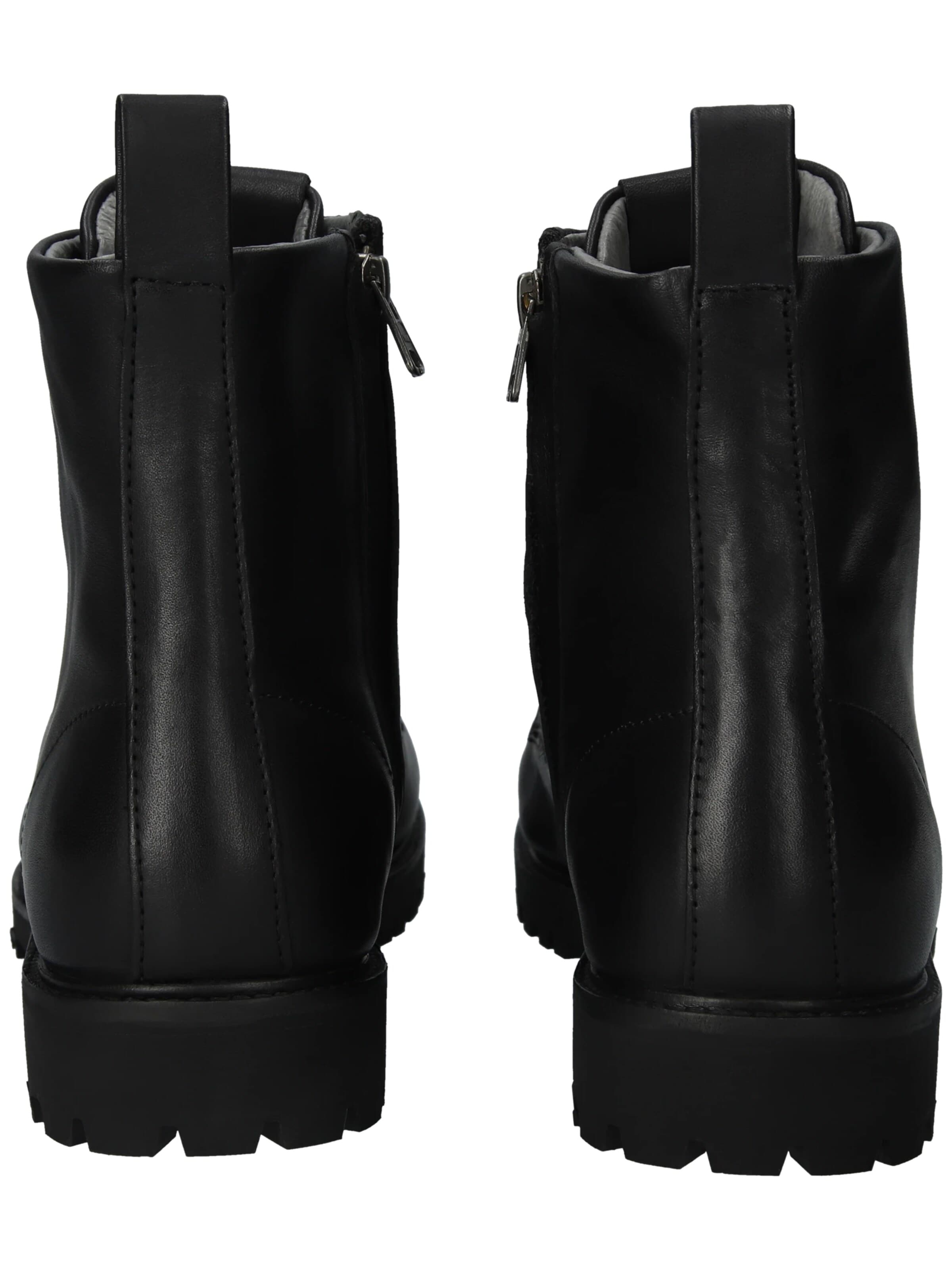 BLACKSTONE Boots med snörning 'Jaxon SG33' i svart