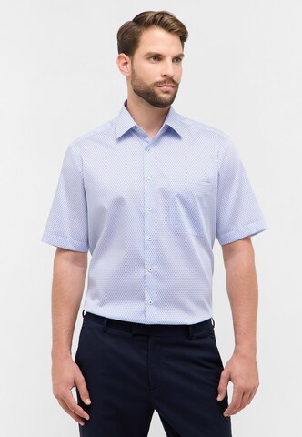 ETERNA Regular fit Button Up Shirt in Blue: front