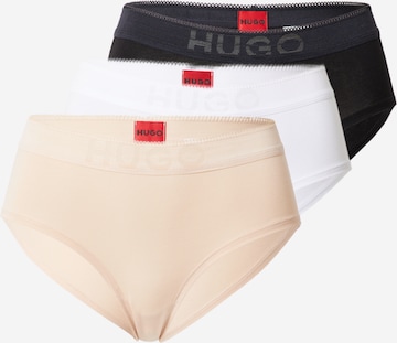 HUGO Red - Cueca 'Easy' em bege: frente