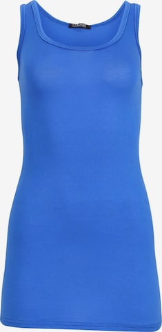 Easy Young Fashion Top in Blue: front