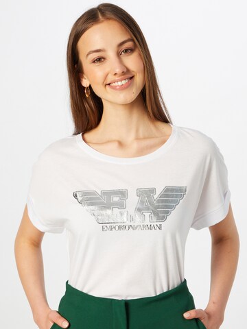 Emporio Armani T-Shirt in Weiß: predná strana