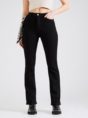 ONLY Flared Jeans 'MILA' in Zwart: voorkant