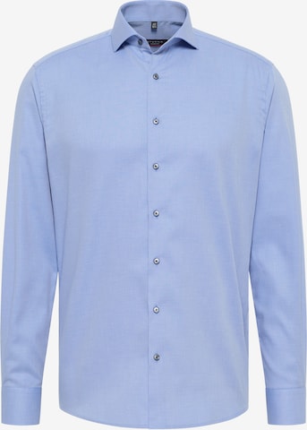 ETERNA Comfort fit Zakelijk overhemd ' MODERN FIT ' in Blauw: voorkant