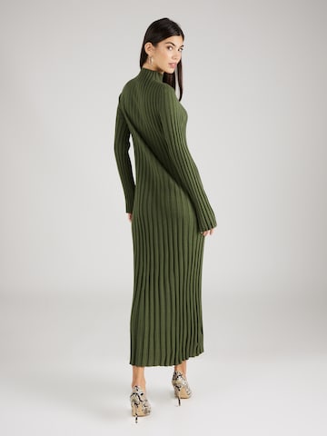 Robes en maille TOPSHOP en vert