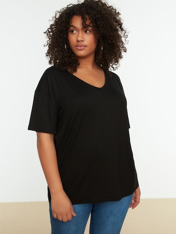 T-shirt Trendyol Curve en noir