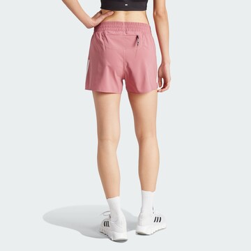regular Pantaloni sportivi 'Own the Run' di ADIDAS PERFORMANCE in rosso