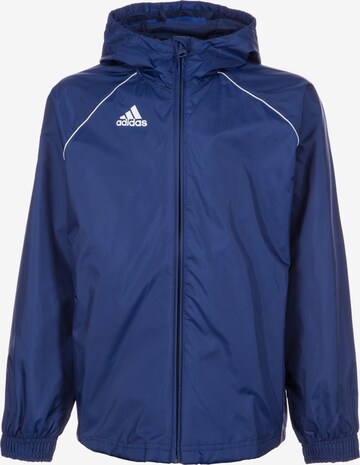 ADIDAS PERFORMANCE Athletic Jacket 'Core 18' in Blue: front