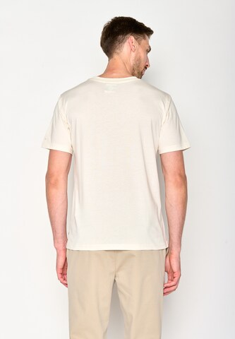 GREENBOMB Shirt 'Nature Forest Happy' in White