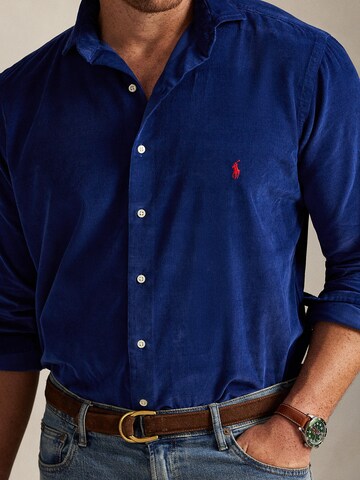 Polo Ralph Lauren Big & Tall Regular fit Overhemd in Blauw
