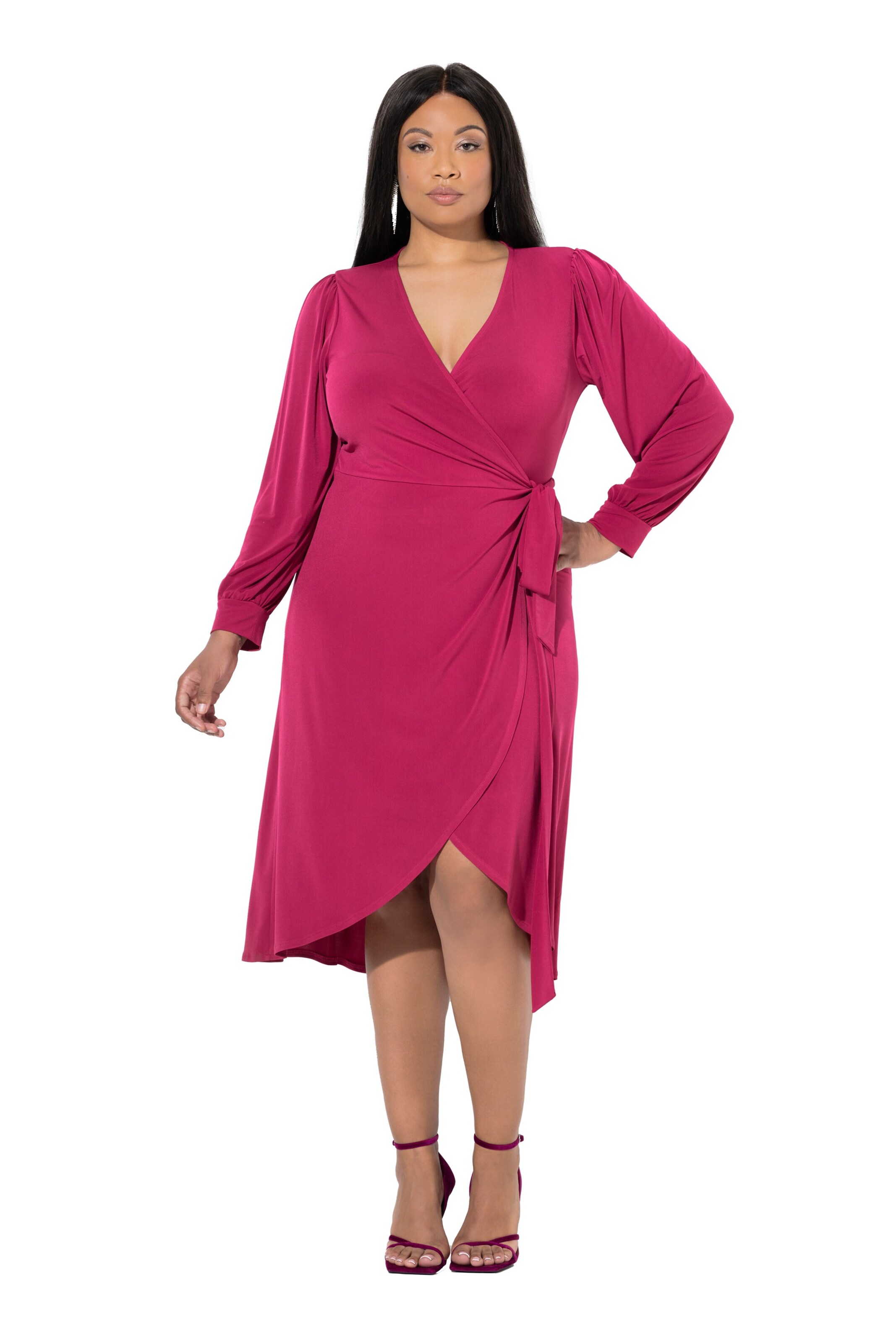 Ulla Popken Sheath dress in Pink: front