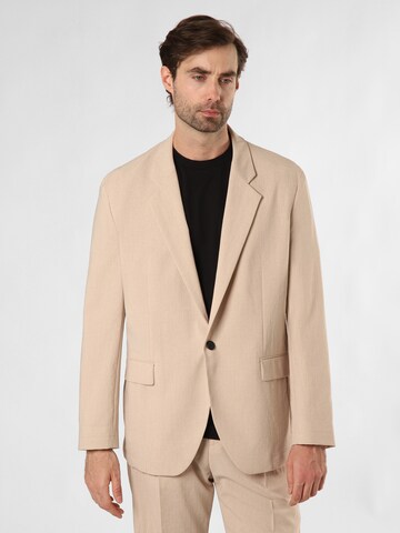 HUGO Regular Fit Sakko ' Kris' in Beige: predná strana