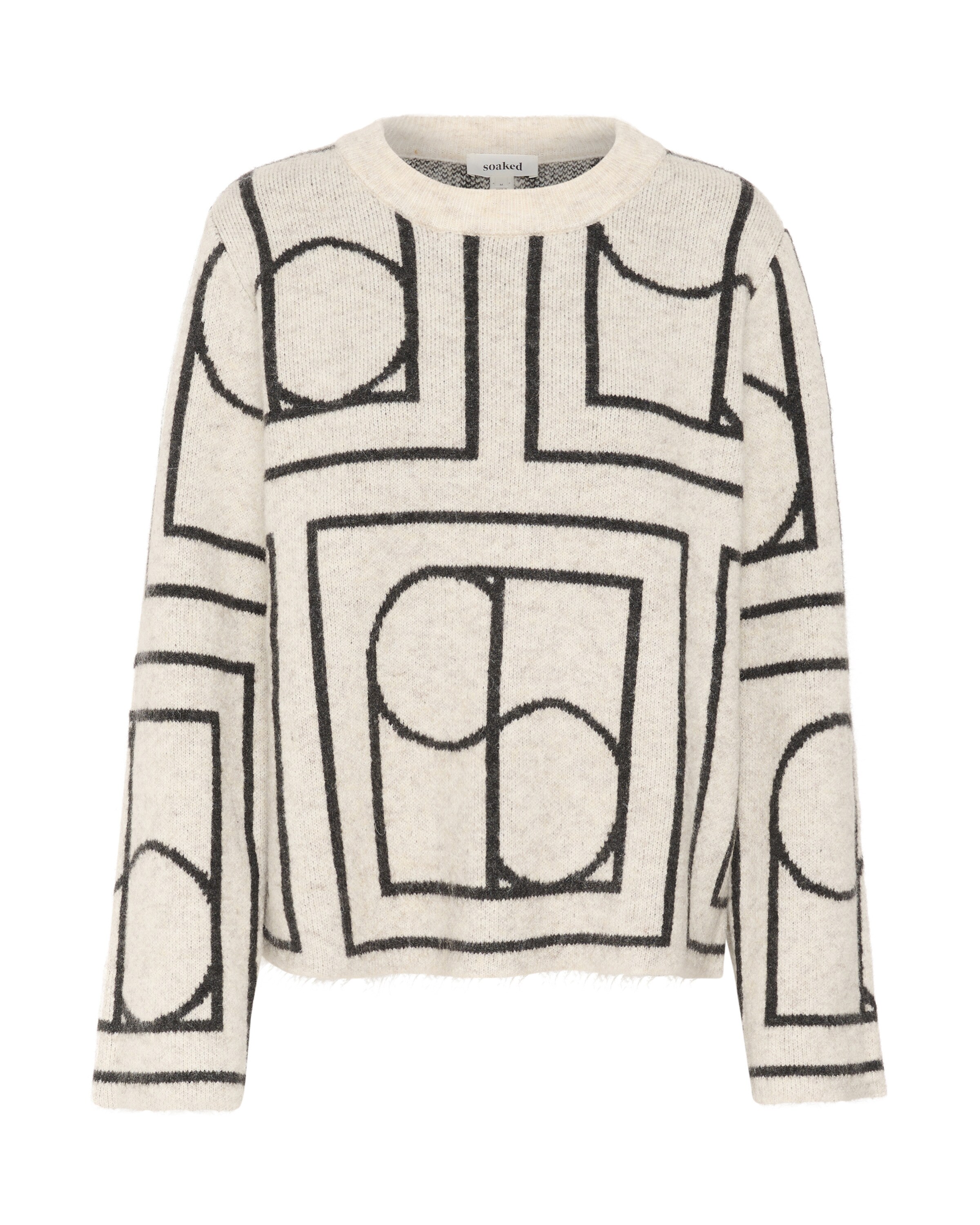 SOAKED IN LUXURY - Jersey en beige: frente