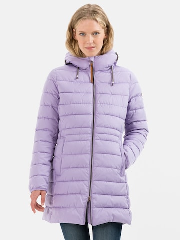 CAMEL ACTIVE Winter Jacket in Purple: front