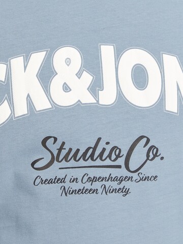 Jack & Jones Plus - Camiseta 'JORBRONX' en azul