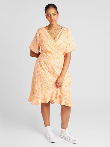 Robe 'LIVIA' ONLY Carmakoma en orange