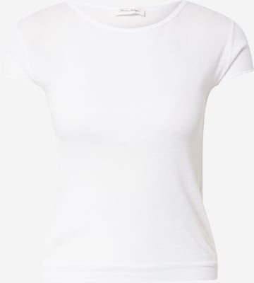 AMERICAN VINTAGE Tričko 'Massachusetts' – bílá: přední strana