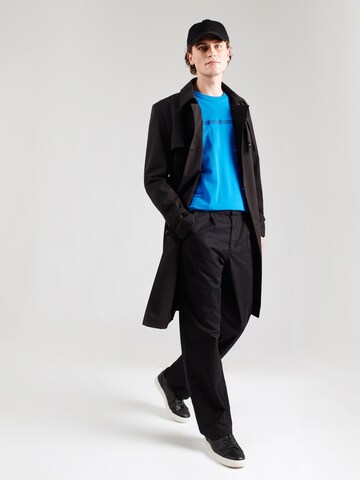 BOSS Tričko 'Tee 5' - Modrá