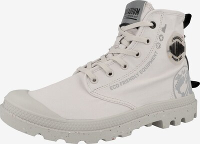 Palladium Bottines à lacets ' Metro ' en gris clair / noir / blanc, Vue avec produit