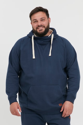 Blend Big Sweatshirt 'BT' in Blauw: voorkant