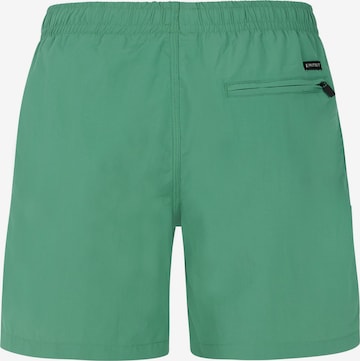 PROTEST Badeshorts 'FASTER' in Grün: Vorderseite