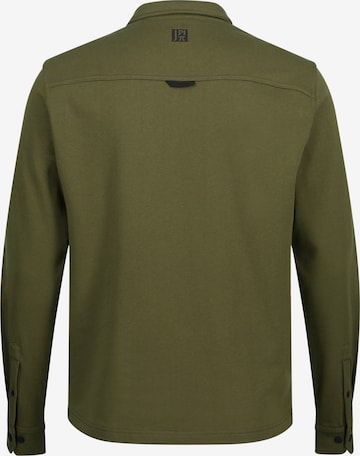 JAY-PI Regular fit Athletic Button Up Shirt in Green