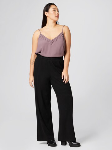 Guido Maria Kretschmer Curvy Loose fit Pants 'Celia' in Black