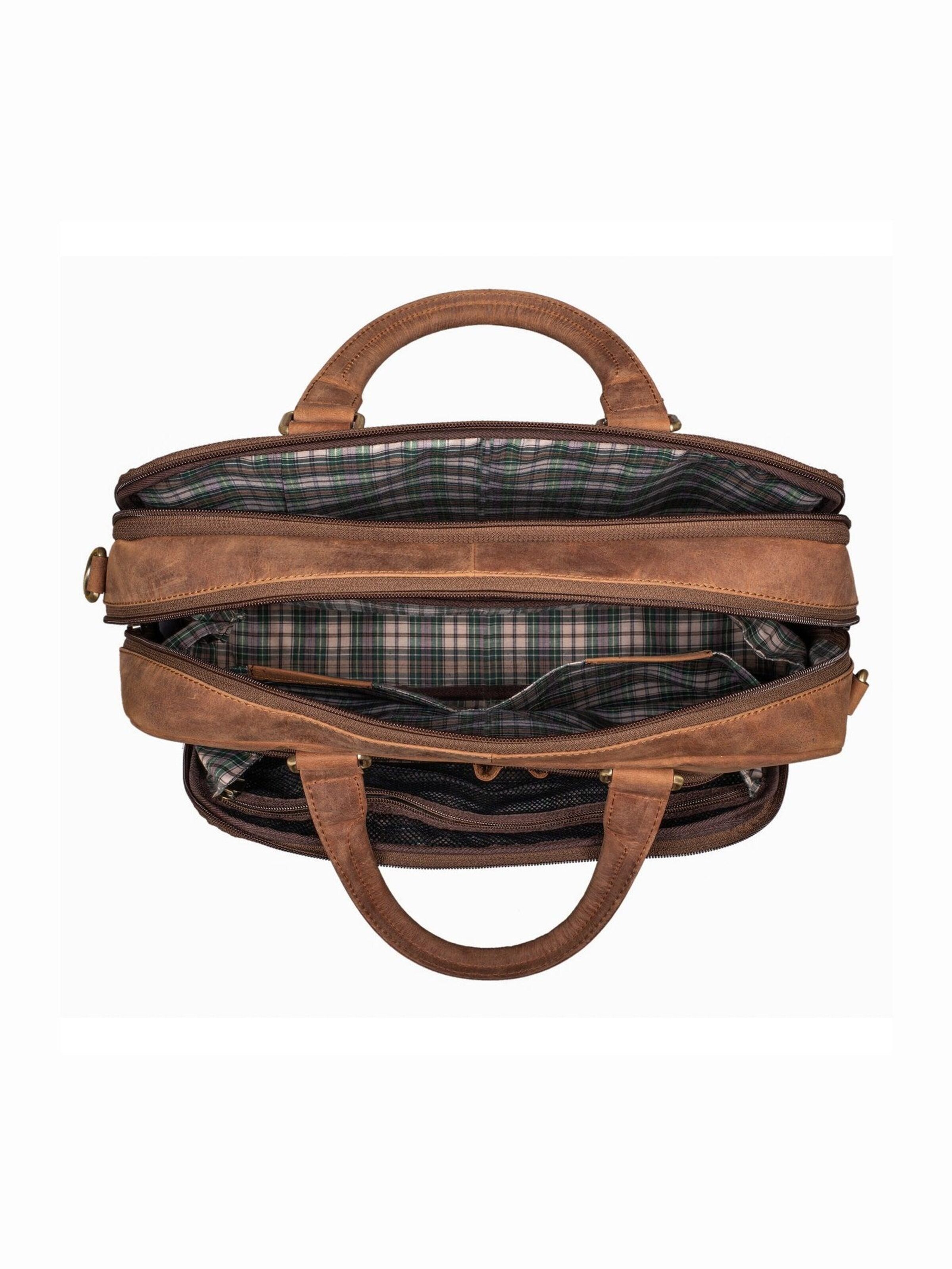 Benthill Briefcase in Brown