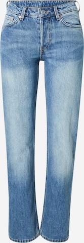 WEEKDAY Regular Jeans 'Pin' in Blauw: voorkant