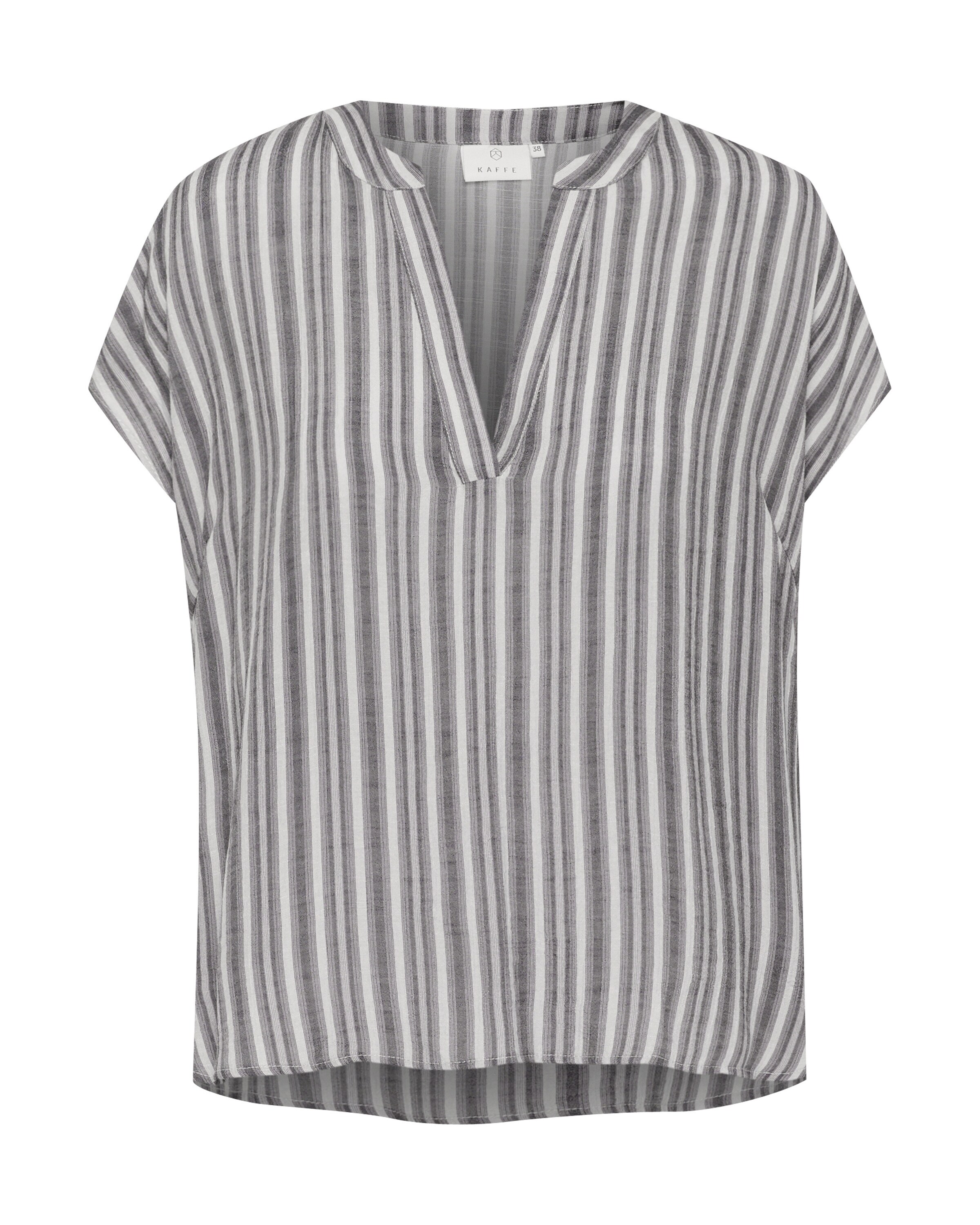 Kaffe Bluse in Grau: Vorderseite