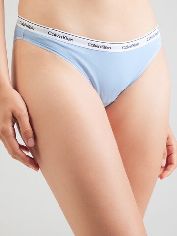 Slip di Calvin Klein Underwear in blu: frontale